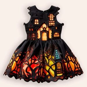 Mini Taylor Haunted House Dress Size 7-8